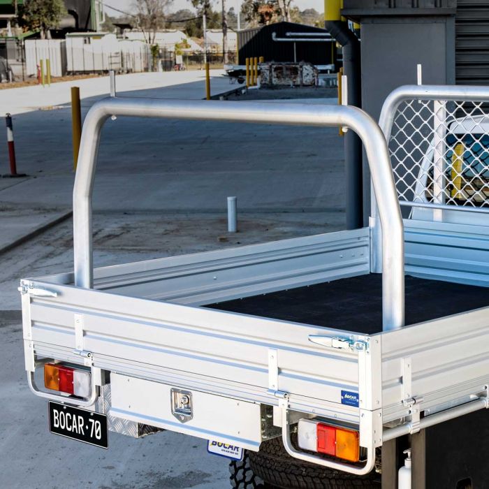 Removable Rear Ladder Rack to suit Bocar Alloy Ute Tray